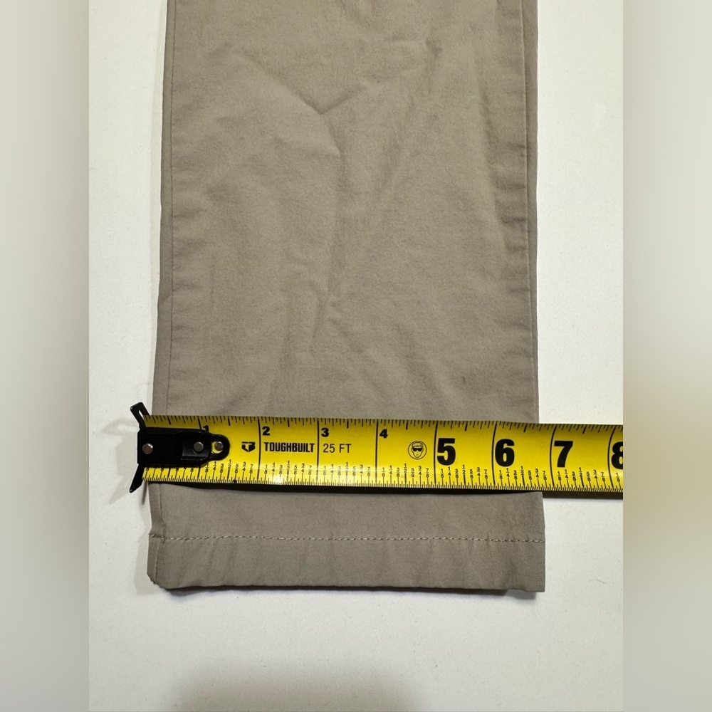 Vineyard Vines Men’s 30x30 Performance On The Go Pants Beige Lightweight Golf - Picture 9 of 9